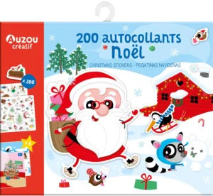 200 AUTOCOLLANTS NOËL 200 ADESIVI - NATALE
