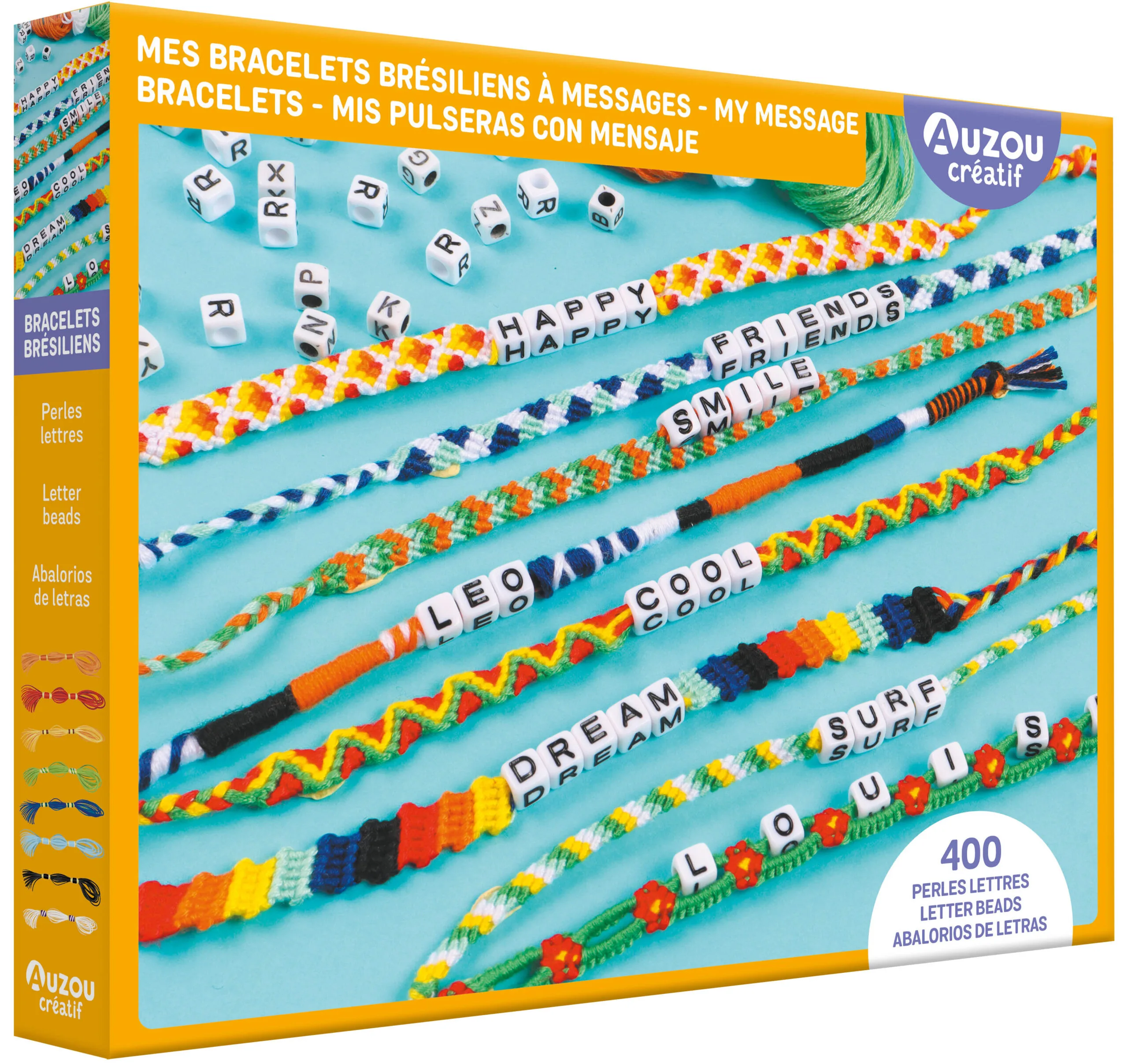 KIT BRACCIALETTI - MESSAGGI BRASILIANI