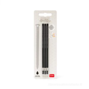 3 REFILL PENNA GEL CANCELLAB. - BLACK