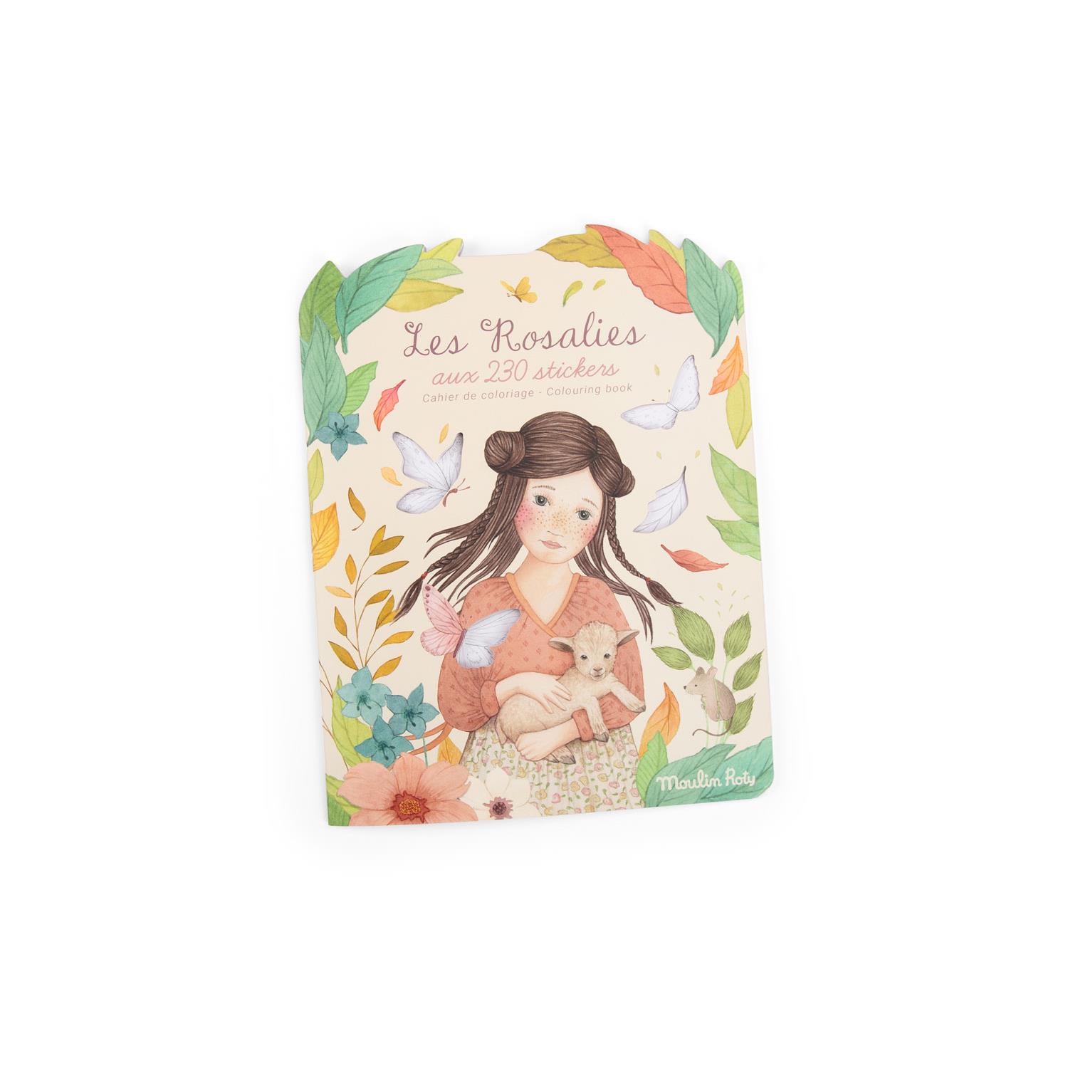 LES ROSALIES - QUADERNO DA COLORARE CON 230 ADESIVI