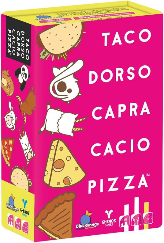 TACO DORSO CAPRA CACIO PIZZA