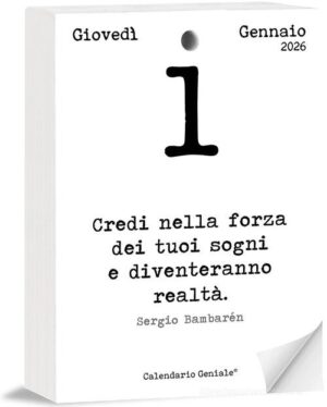 CALENDARIO GENIALE 2026