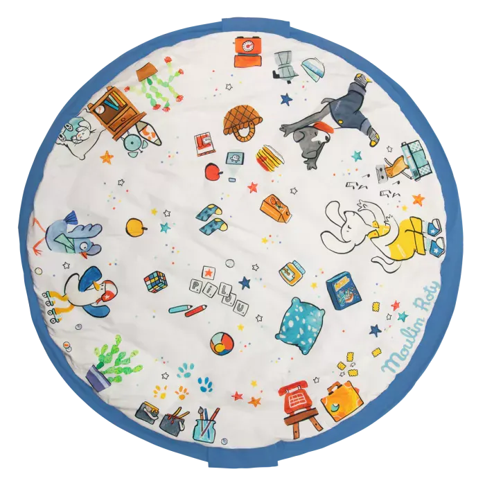 TAPPETO / PORTA GIOCHI (SOFT) PUCE & PILOU