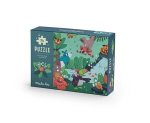 PUZZLE FOSFORESCENTE (24 PZ) LA CASCATA DANS LA JUNGLE
