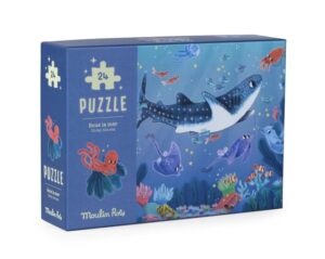 PUZZLE FOSFORESCENTE (24 PZ) 3  LES AVENTURES DE PAULIE IN FONDO AL MARE