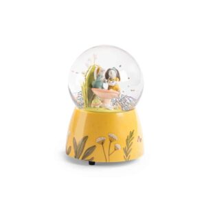 PALLA DI NEVE MUSICALE TROIS PETITS LAPINS