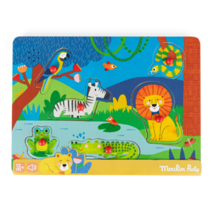 PUZZLE SONORO ANIMALI LES TOUPITIS