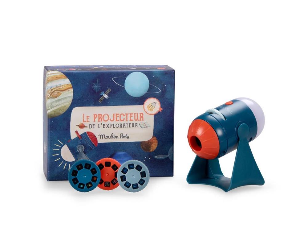 PROIETT L'ESPLOR CON DISCHETTI E LUCE NO LE JARDIN DU MOULIN