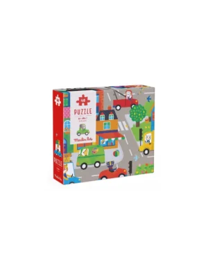 PUZZLE IN CITTà (48 PEZZI) LES POPIPOP