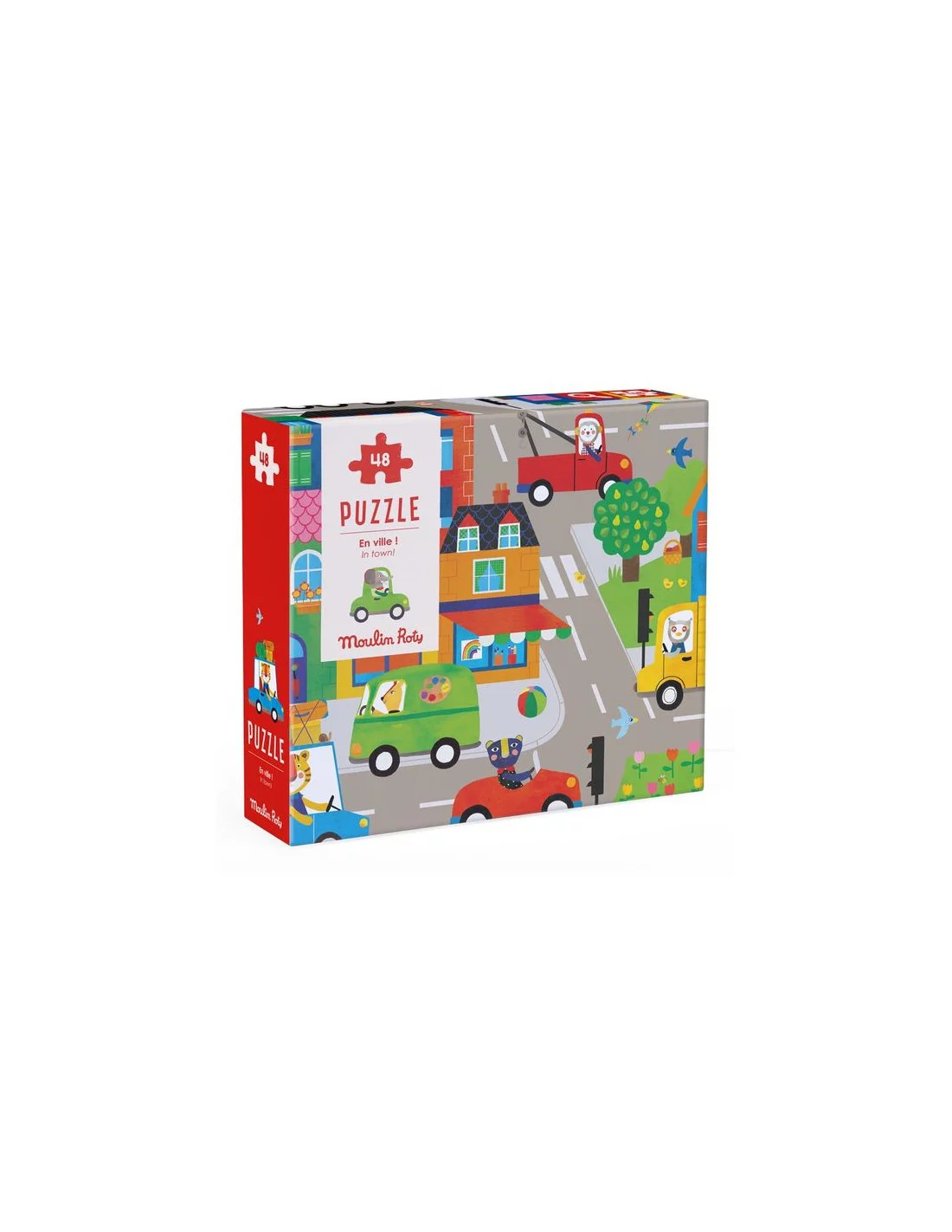 PUZZLE IN CITTà (48 PEZZI) LES POPIPOP