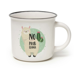 TAZZA CERAMICA - CAP-PUCCINO - LLAMA