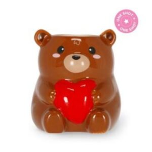 CANDELA PROFUMATA - TEDDY BEAR SCENTED CANDLE LOVE IS IN THE AIR