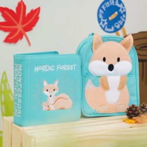 MY FIRST BOOK NORDIC FOREST - QUIET BOOK CON ZAINO INCLUSO
