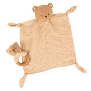 MARCEL BEAR DOUDOU   RATTLE GIFT PACK