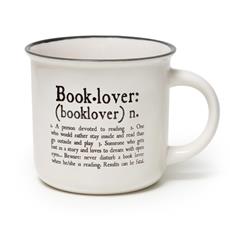 TAZZA CAP-PUCCINO - BOOK LOVERS - IN PORCELLANA