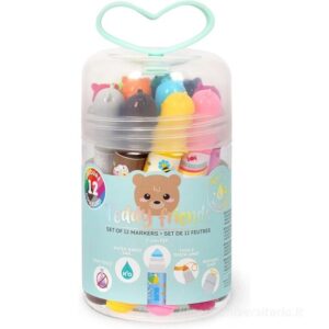 SET DI 12 PENNARELLI - TEDDY FRIENDS