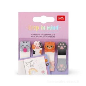 SEGNAPAGINA ADESIVI - KITTY KEEP IN MIND