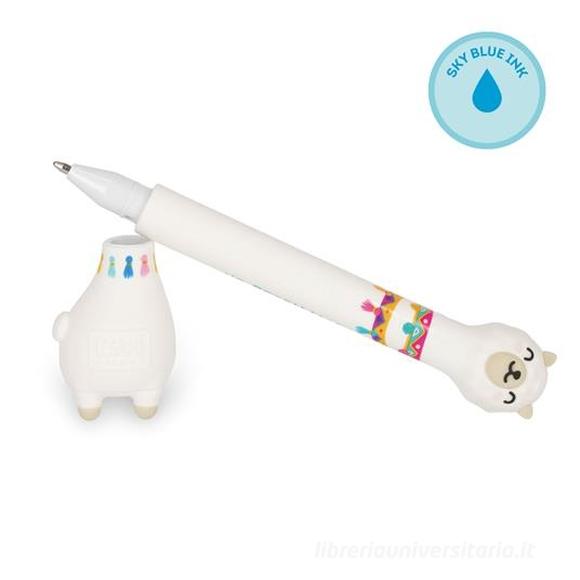 PENNA A SFERA CON BASE - LLAMA STAND-INK-OVATION