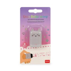 TIMBRO DECORATIVO A RULLO - KITTY DECO ROLLER STAMP