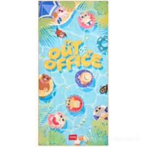 TELO MARE OUT OF OFFICE BEACH TOWEL