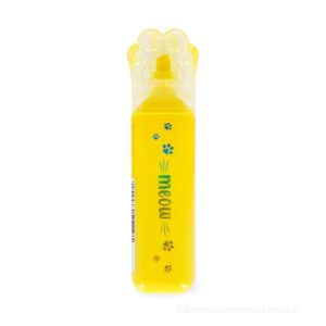 EVIDENZIATORE GIALLO - KITTY MEOW HIGHLIGHTERS