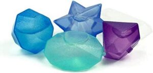CUBETTI DI GHIACCIO RIUTILIZZABILI MULTICOLOR DIAMONDS