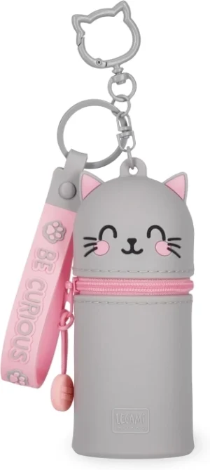 MINI KAWAII - KITTY PORTAMONETE CON PORTACHIAVI