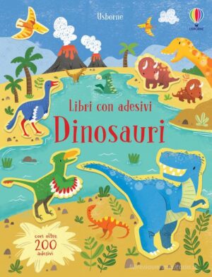 DINOSAURI. CON ADESIVI. EDIZ. A COLORI
