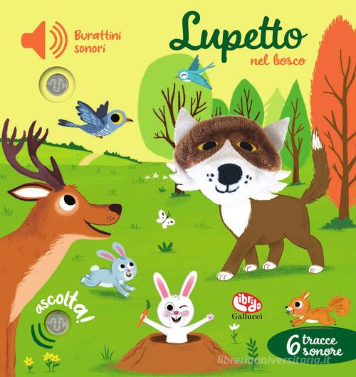 BURATTINI SONORI-LUPETTO BOSCO