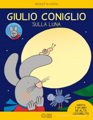 GIULIO CONIGLIO SULLA LUNA