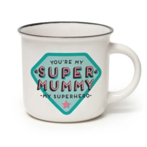 TAZZA CAP-PUCCINO - SUPER MUMMY - IN PORCELLANA