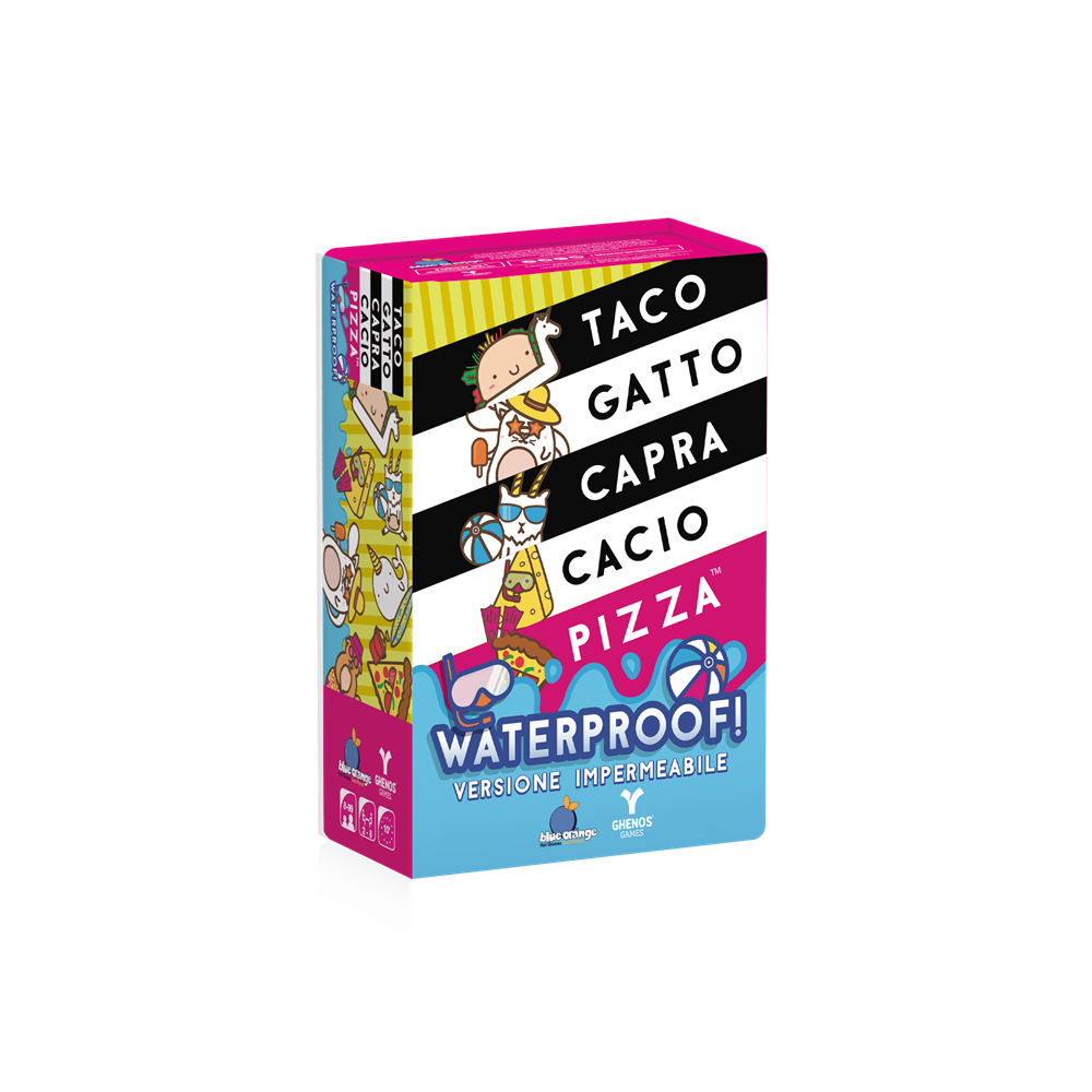 TACO GATTO CAPRA PIZZA: WATERPROOF