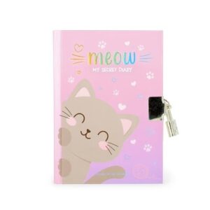 DIARIO SEGRETO KITTY CON LUCCHETTO MEOW - MY SECRET DIARY