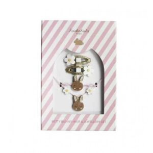 SET REGALO BETTY CONIGLIO BETTY BUNNY HAIR & JEWELLERY SET