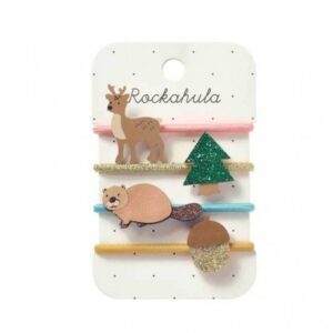 SET 4 ELASTICI BOSCO DOE-A-DEER AND FRIENDS PONIES