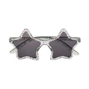 STELLE ARGENTO OCCHIALI DA SOLE 3-10 A. GLITTER STAR SUNGLASSES