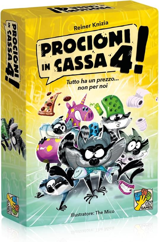 PROCIONI IN CASSA 4!