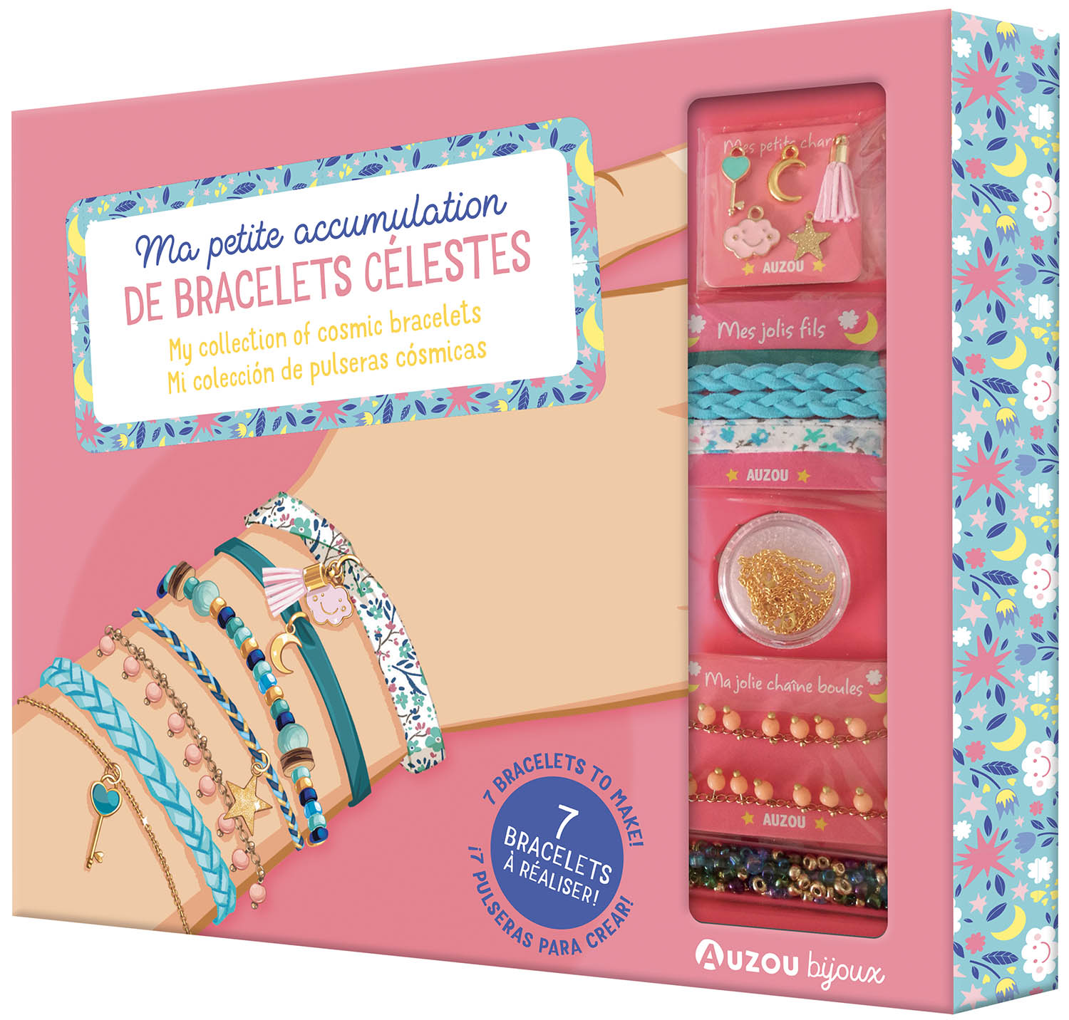 COFANETTO BRACCIALETTI MAGICI Ma petite accumulation de braelets celestes