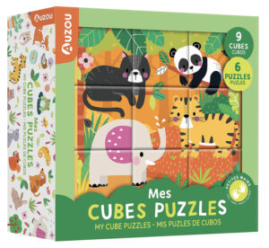 PUZZLE CON CUBI - CUCCIOLI