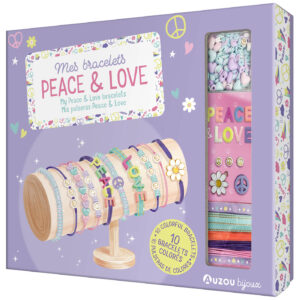 COFANETTO BRACCIALETTI PEACE & LOVE