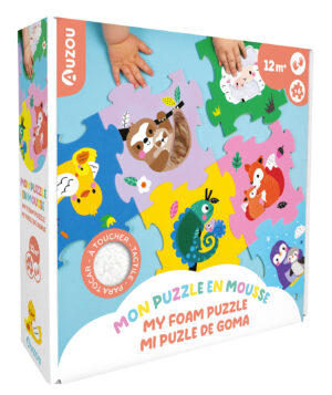 TAPPETO PUZZLE IN FOAM ANIMALI