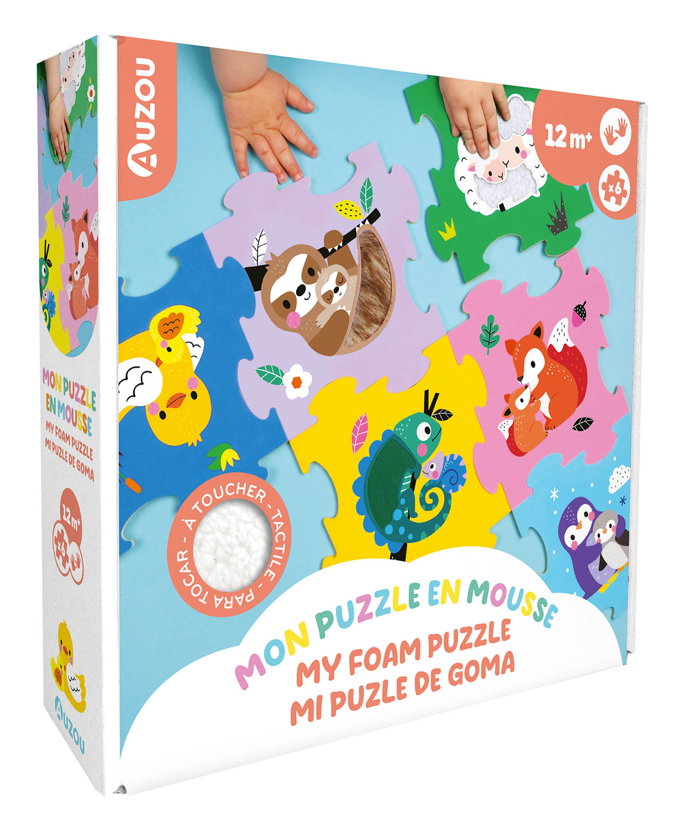 TAPPETO PUZZLE IN FOAM ANIMALI